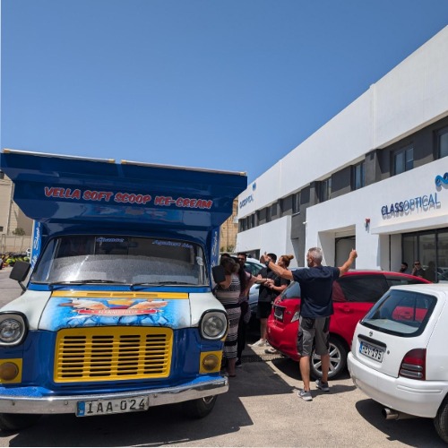 Ice Cream Truck Brings Sweet Summer Joy to the Office!